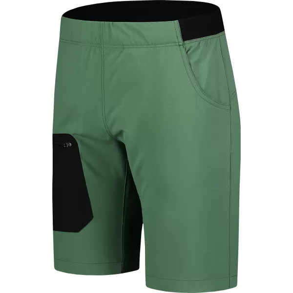  Мъжки шорти NORDBLANC WAIST NBSPM7908 ЗЕЛЕНО 
