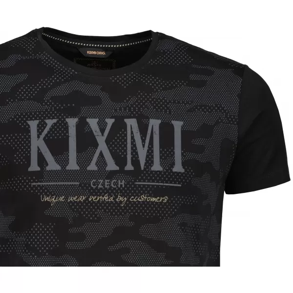  Мъжка тениска KIXMI RADLY ЧЕРЕН 