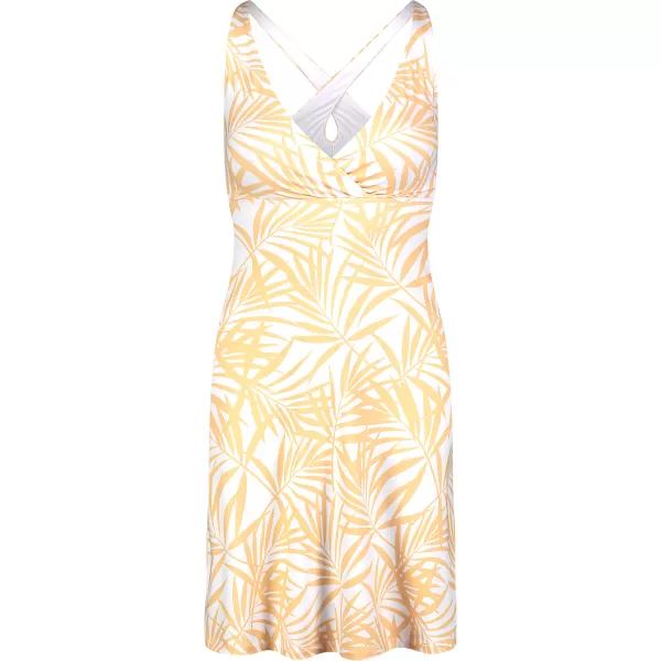  Рокля NORDBLANC V-NECK NBSLD7804 ЖЪЛТО/БЯЛО 