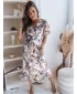 Рокля DSTREET LUNNA EY2306 БЯЛ -ВИОЛЕТОВО
