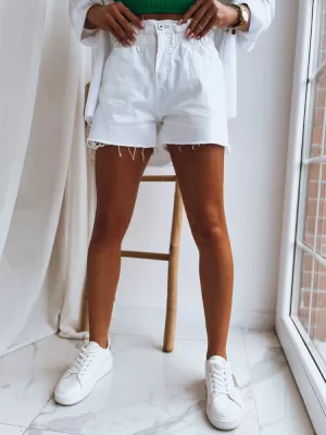 Женски дънкови шорти DSTREET CHLOE SY0296 БЯЛ