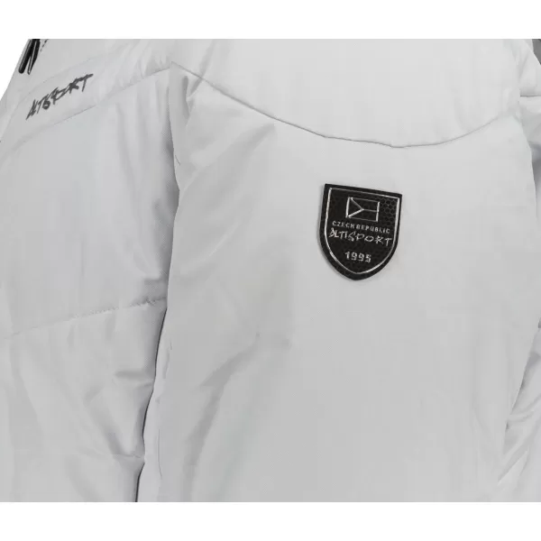  Мъжко зимно яке ALTISPORT BALDER СВЕТЛО СИВ 