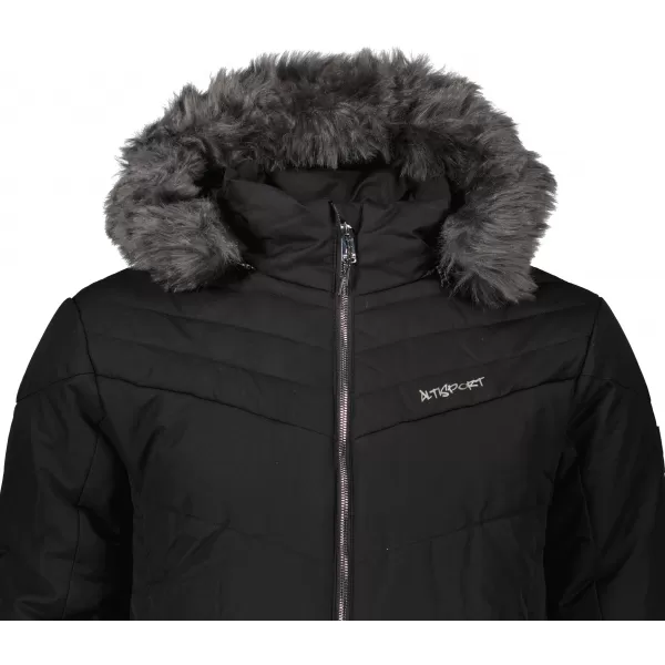  Мъжко зимно яке ALTISPORT BALDER ЧЕРЕН 