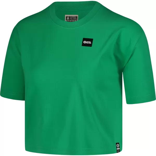  Дамски съкратен топ NORDBLANC CROPTOP NBSLT7819 ЗЕЛЕНО 