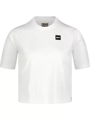 Дамски съкратен топ NORDBLANC CROPTOP NBSLT7819 БЯЛО