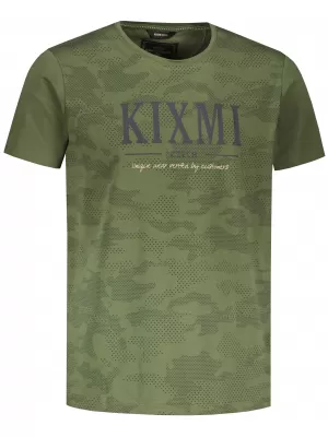 Мъжка тениска KIXMI RADLY ВОЕННИ