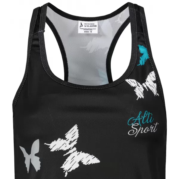  Дамски премиум потник ALTISPORT SWE/ALW05S15 ЧЕРНО И СИНЬО 