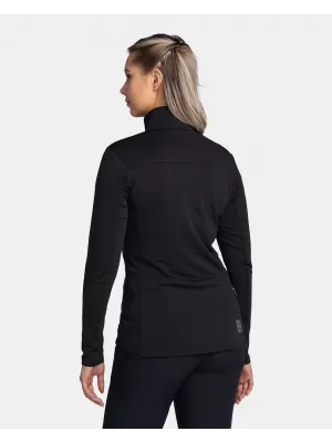 Дамски суичър KILPI MONTALE-W TL0204KI ЧЕРЕН