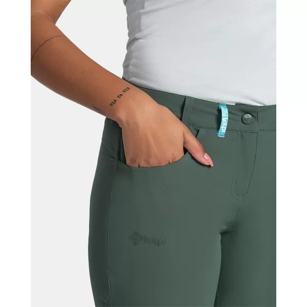  Дамски шорти KILPI SYLANE-W TL0403KI ТЪМНО ЗЕЛЕНО 