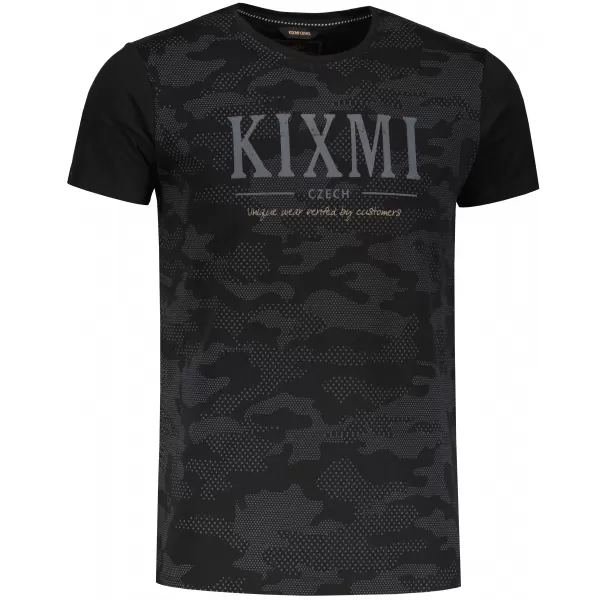  Мъжка тениска KIXMI RADLY ЧЕРЕН 