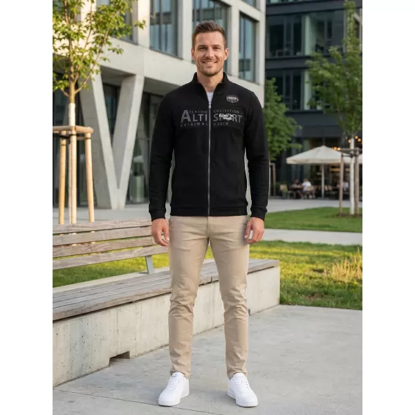  Мъжки суичър ALTISPORT BLAKE ЧЕРЕН 