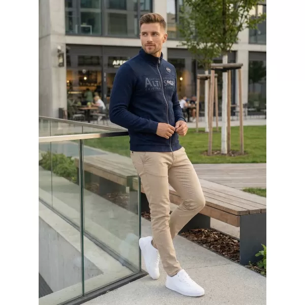  Мъжки суичър ALTISPORT BLAKE ТЪМНО СИНЬО 