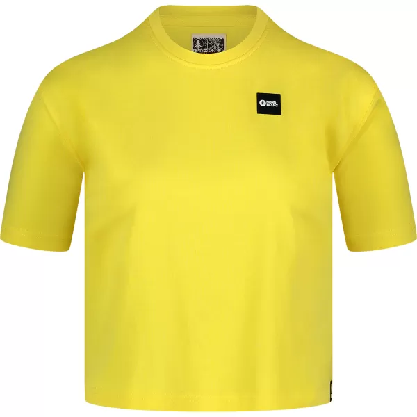  Дамски съкратен топ NORDBLANC CROPTOP NBSLT7819 КЕХЛИБАР 