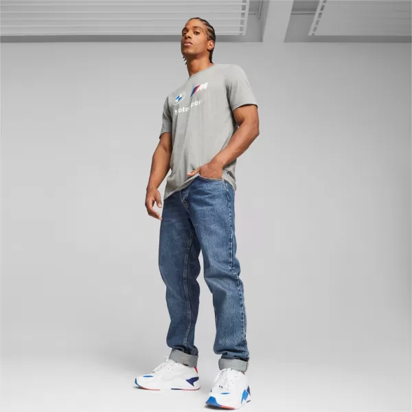  Мъжка тениска PUMA BMW MMS ESS LOGO TEE 621314-03 СИВО 