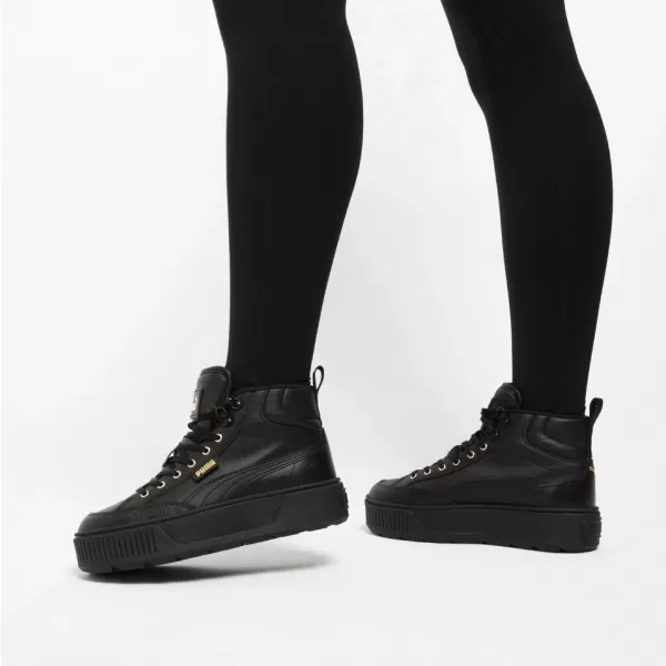  Дамски обувки PUMA KARMEN MID 385857-02 ЧЕРЕН 