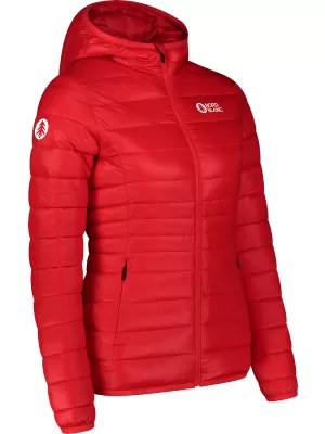 Дамско ватирано яке NORDBLANC SPARKLE NBWJL7947 ЧЕРВЕНО
