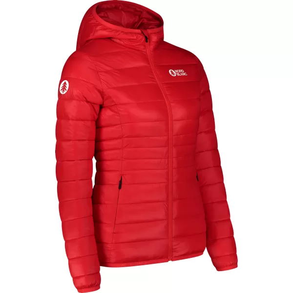  Дамско ватирано яке NORDBLANC SPARKLE NBWJL7947 ЧЕРВЕНО 