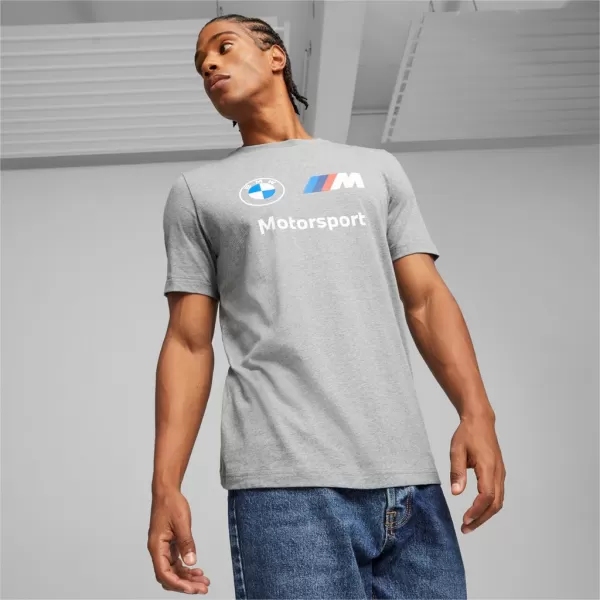  Мъжка тениска PUMA BMW MMS ESS LOGO TEE 621314-03 СИВО 