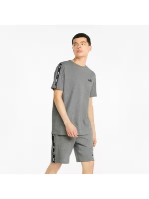 Мъжка тениска PUMA ESS+ TAPE TEE 847382-03 СИВО