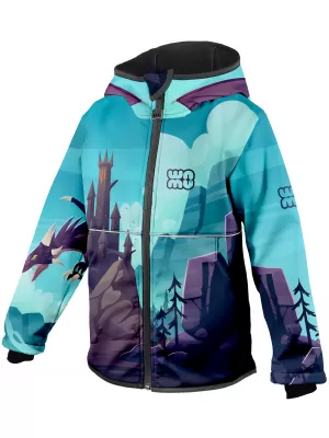 Бебешкото яке Softshell WAMU DRAGON FANTASY СИНЬО