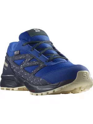 Детски обувки SALOMON OUTWAY CSWP JUNIOR L47377000 ЛАПИС СИНЬО/ВЪГЛЕРОДЕН/ИЗБЕЛЕН ПЯСЪК