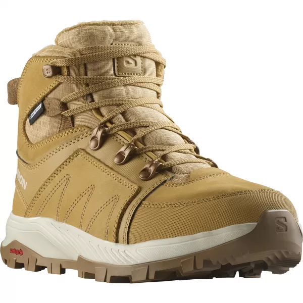  Дамски зимни боти SALOMON OUTCHILL TS CSWP W L47328200 ТАФИ/БАДЕМОВО МЛЯКО/СУРОВА КОЖА 