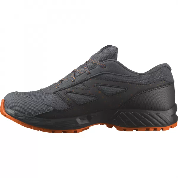  Детски обувки SALOMON OUTWAY CSWP JUNIOR L47282800 АБАНОС/ЧЕРНО/ШОКИРАЩО ОРАНЖЕВО 