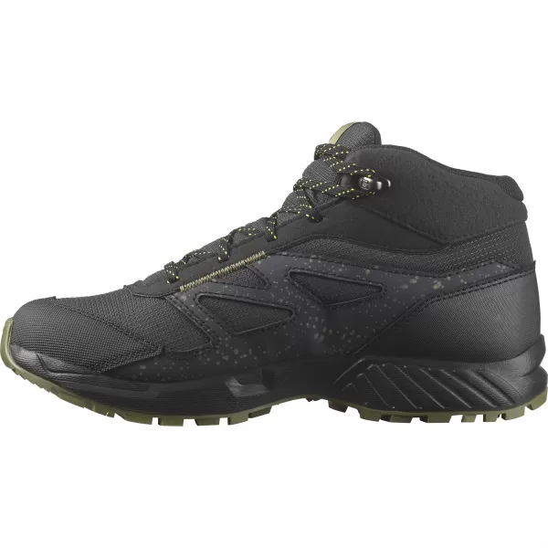  Детски обувки SALOMON OUTWAY MID CSWP JUNIOR L47283500 ФАНТОМ/ЧЕРНО/БЕЗОПАСНО ЖЪЛТО 