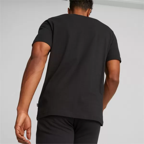  Мъжка тениска PUMA ESS SMALL LOGO TEE 586668-01 ЧЕРЕН 
