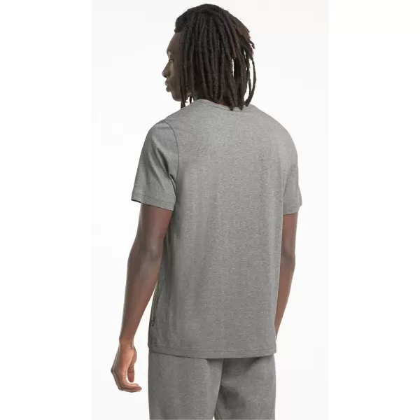  Мъжка тениска PUMA ESS+ 2 COL LOGO TEE 586759-03 СИВО 