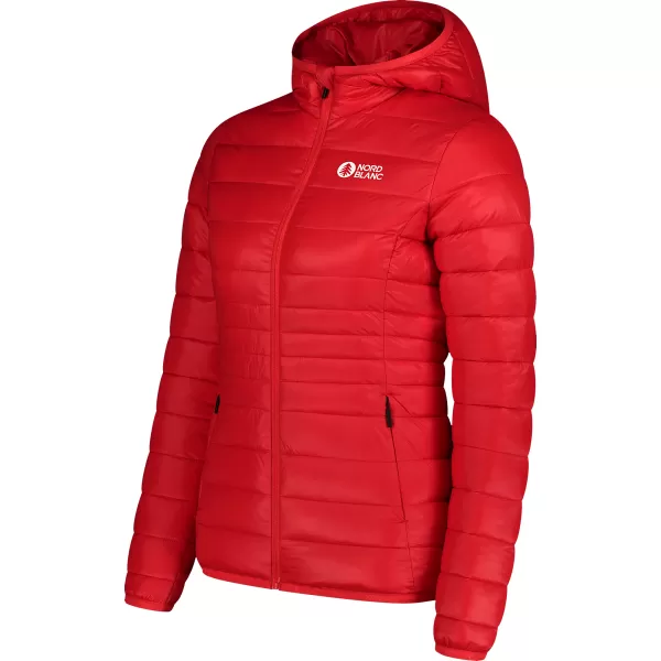  Дамско ватирано яке NORDBLANC SPARKLE NBWJL7947 ЧЕРВЕНО 