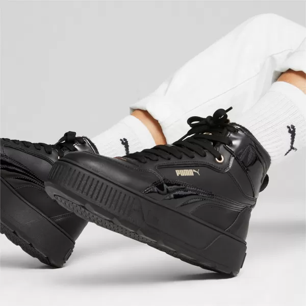 Дамски обувки PUMA KARMEN REBELLE MID WTR 387624-03 ЧЕРЕН 