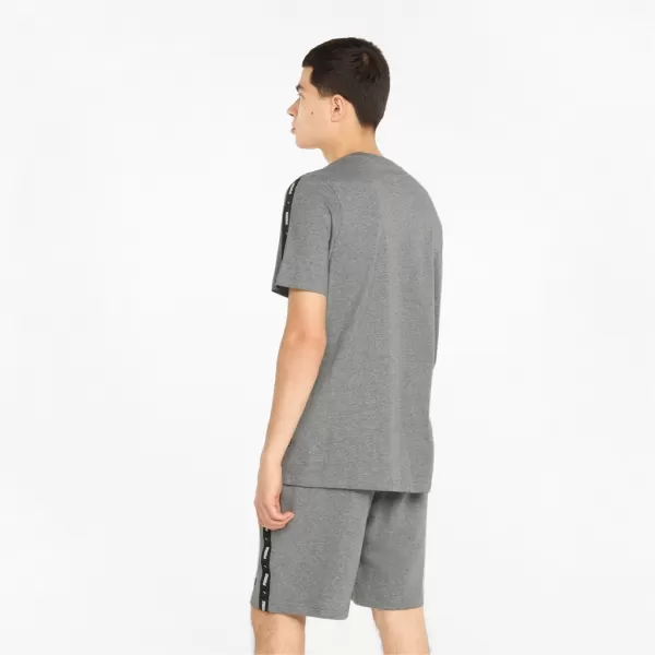  Мъжка тениска PUMA ESS+ TAPE TEE 847382-03 СИВО 