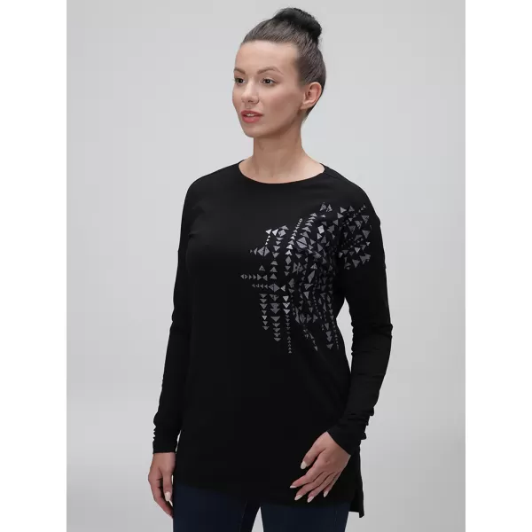  Дамска тениска LOAP ABVERA CLW23153 ЧЕРЕН 