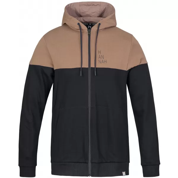  Мъжки суичър HANNAH FEZCO HOODY АНТРАЦИТ/КОКА МОКА 
