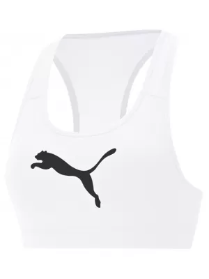 Дамски сутиен PUMA MID IMPACT 4KEEPS GRAPHIC BRA PM 520306-52 БЯЛО