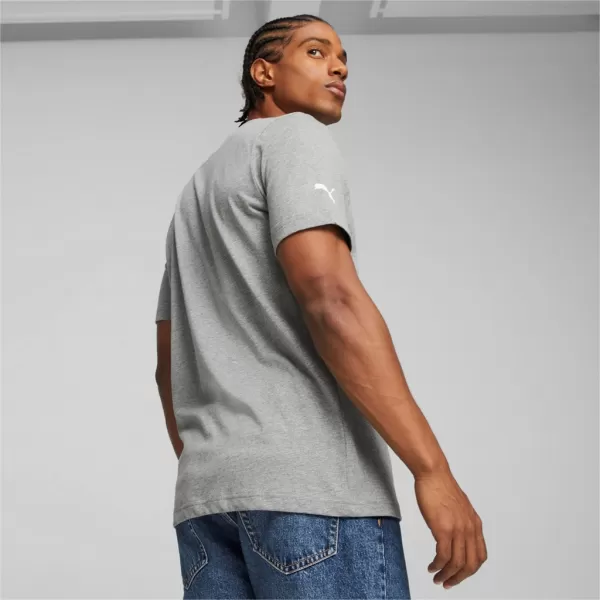  Мъжка тениска PUMA BMW MMS ESS LOGO TEE 621314-03 СИВО 
