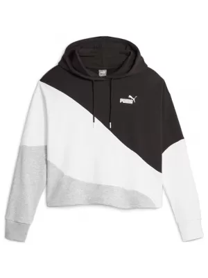 Дамски суичър PUMA POWER CAT HOODIE TR 673977-51 ЧЕРЕН