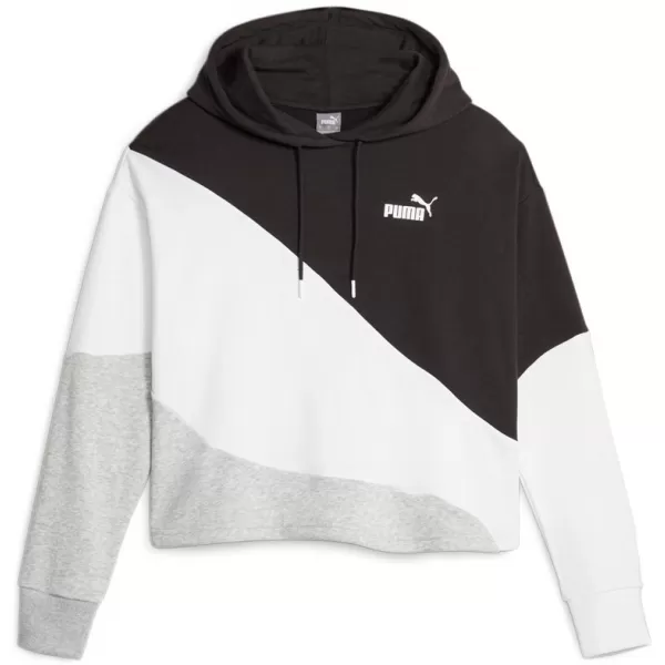  Дамски суичър PUMA POWER CAT HOODIE TR 673977-51 ЧЕРЕН 