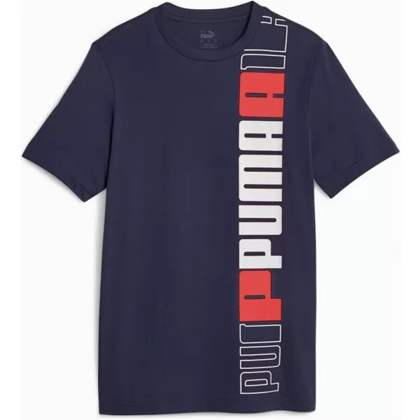  Мъжка тениска PUMA ESS+ LOGO LAB TEE 675916-06 СИНЬО 