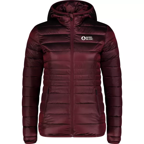  Дамско ватирано яке NORDBLANC SPARKLE NBWJL7947 БОРДО 