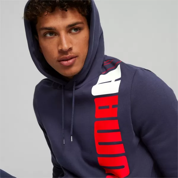  Мъжки суичър PUMA ESS+ LOGO LAB HOODIE FL 675919-06 СИНЬО 