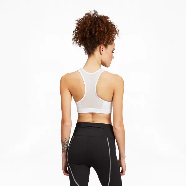  Дамски сутиен PUMA MID IMPACT 4KEEPS GRAPHIC BRA PM 520306-52 БЯЛО 