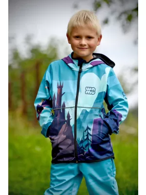 Бебешкото яке Softshell WAMU DRAGON FANTASY СИНЬО