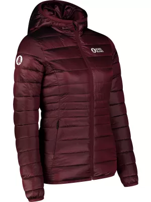 Дамско ватирано яке NORDBLANC SPARKLE NBWJL7947 БОРДО