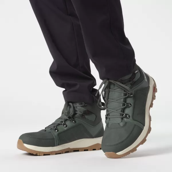  Мъжки зимни боти SALOMON OUTCHILL TS CSWP L47328100 ГРАДСКИ ШИК/БАДЕМОВО МЛЯКО/ФАНТОМ 