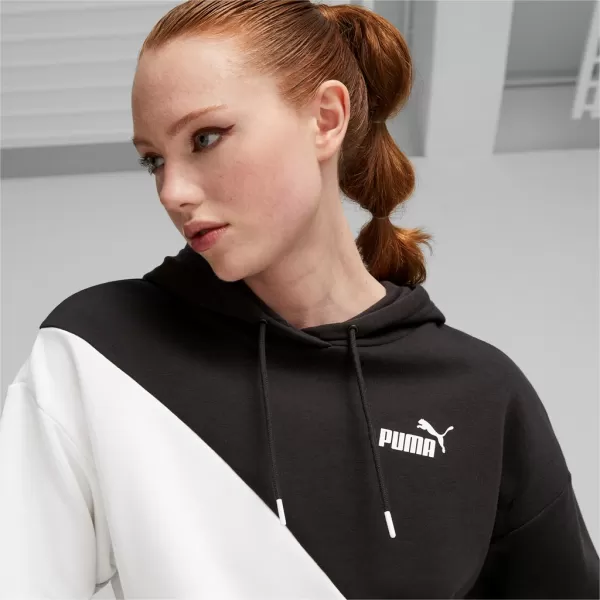  Дамски суичър PUMA POWER CAT HOODIE TR 673977-51 ЧЕРЕН 