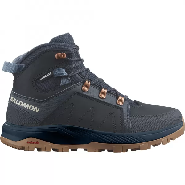  Дамски зимни боти SALOMON OUTCHILL TS CSWP W L47377300 ВЪГЛЕРОД/ВЪГЛЕРОД/БЕРИНГОВО МОРЕ 
