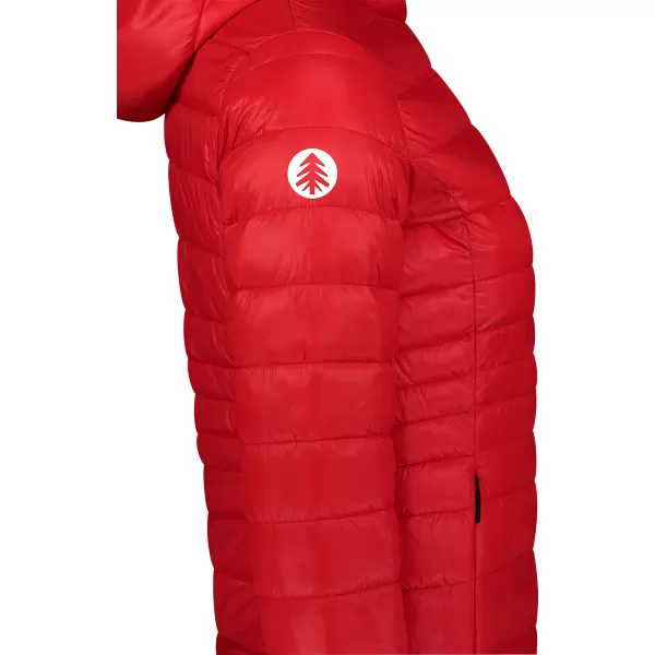  Дамско ватирано яке NORDBLANC SPARKLE NBWJL7947 ЧЕРВЕНО 