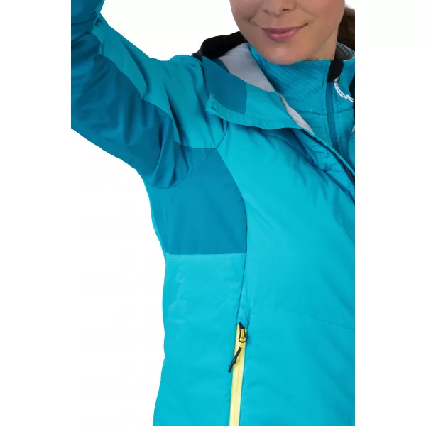  Дамско яке HANNAH NAVA HOODY ГМУРКАЩО СИНЬО/ЕМАЙЛОВО СИНЬО 